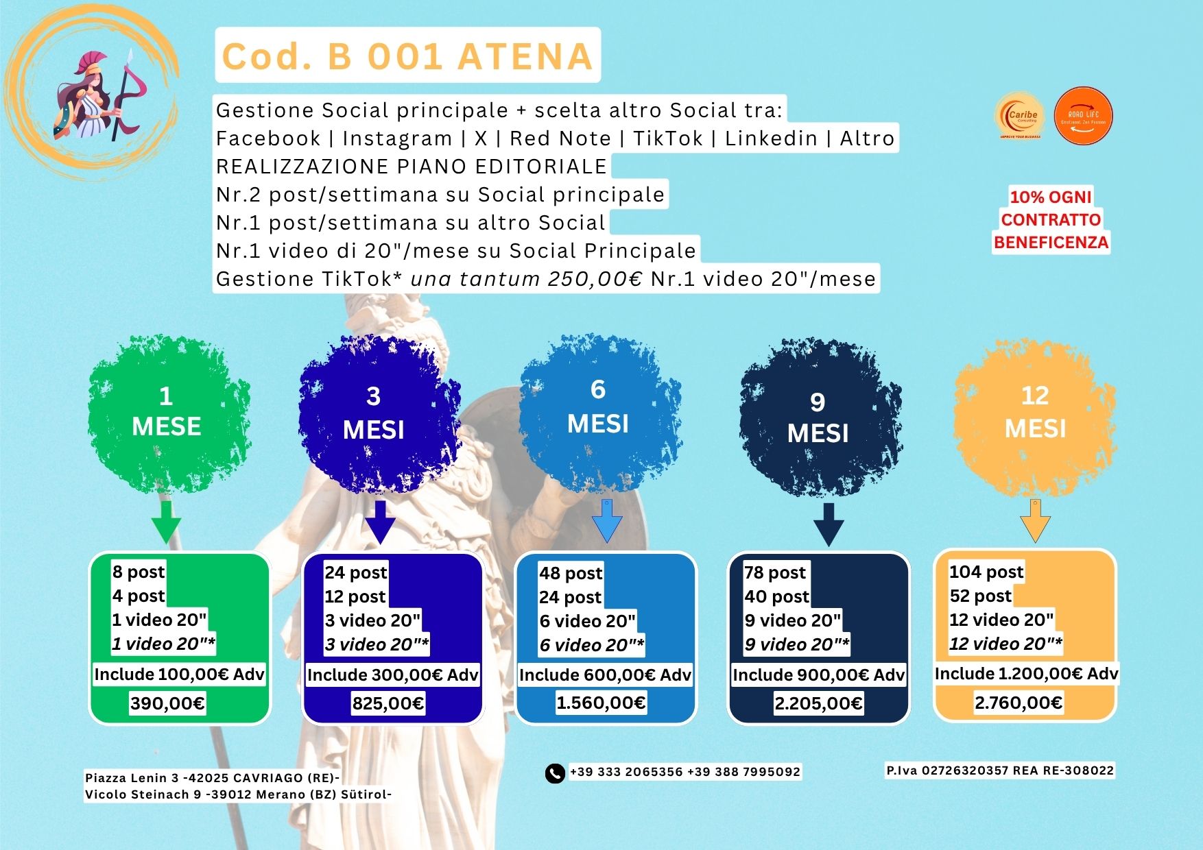Pacchetto B 001 Atena